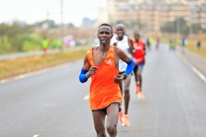Elisha Kiprono - 42km Men Champion