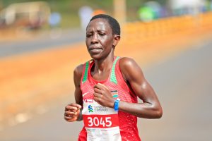 Valentine Kipketer - 42km Women Champion