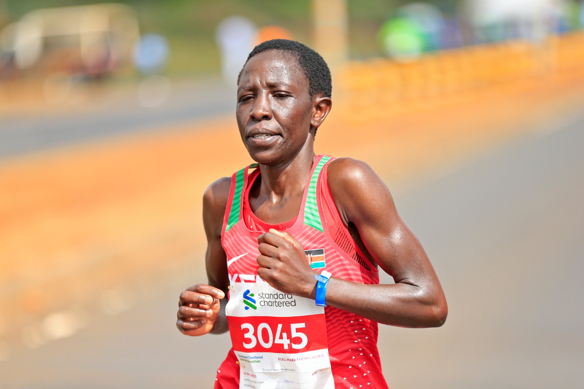 Valentine Kipketer - 42km Women Champion